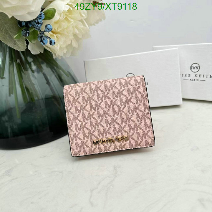 Michael Kors Bag-(4A)-Wallet- Code: XT9118 $ 64USD