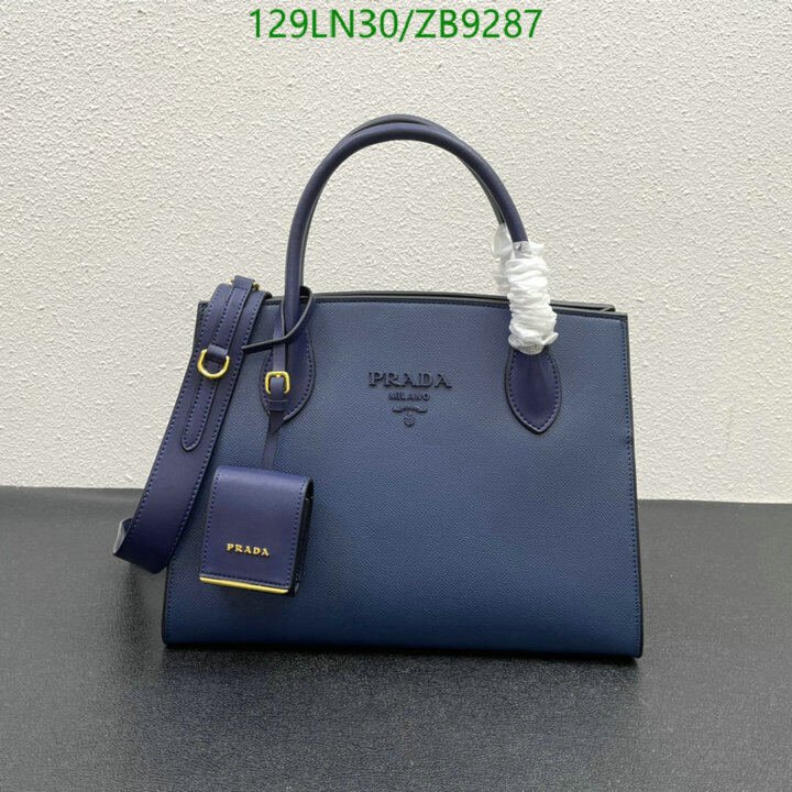 Prada Bag-(4A)-Handbag-,Code: ZB9287,$ 168USD