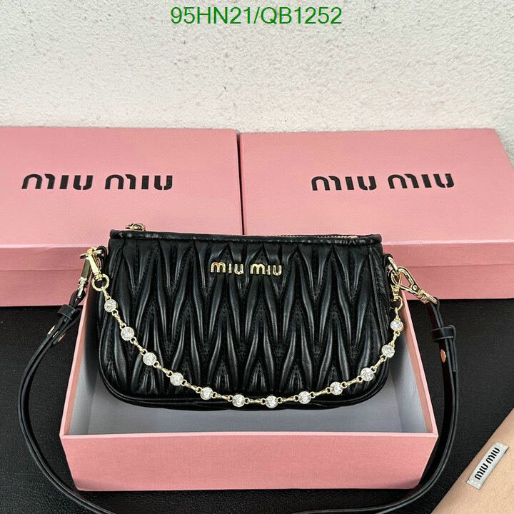 Miu Miu Bag-(4A)-Diagonal- Code: QB1252 $ 124USD
