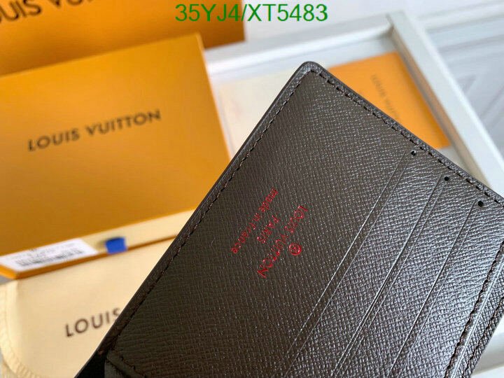LV Bags-(4A)-Wallet-,Code: XT5483,$ 46USD