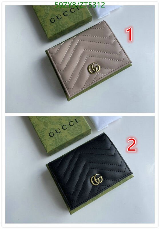 Gucci Bag-(4A)-Wallet-,Code: ZT5312,$ 77USD