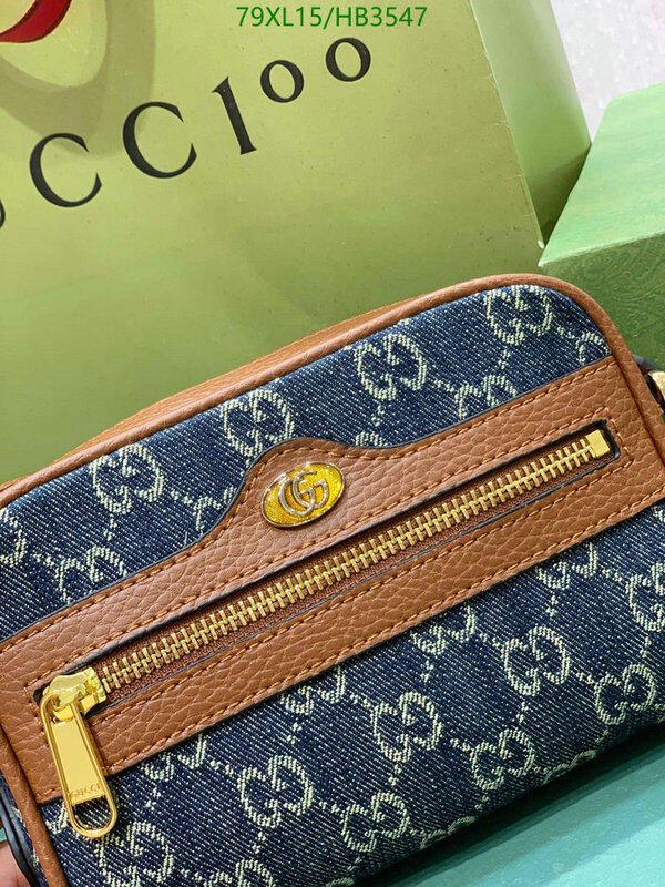Gucci Bag-(4A)-Diagonal-,Code: HB3547,$ 103USD