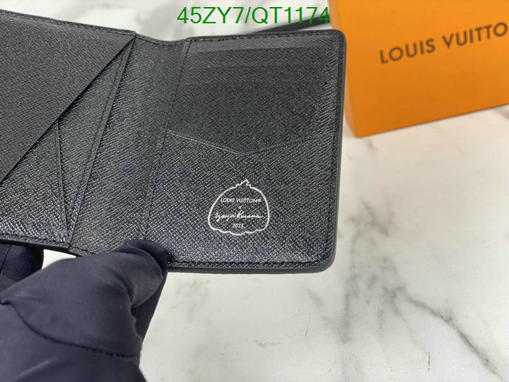 LV Bag-(4A)-Wallet- Code: QT1174 $ 59USD