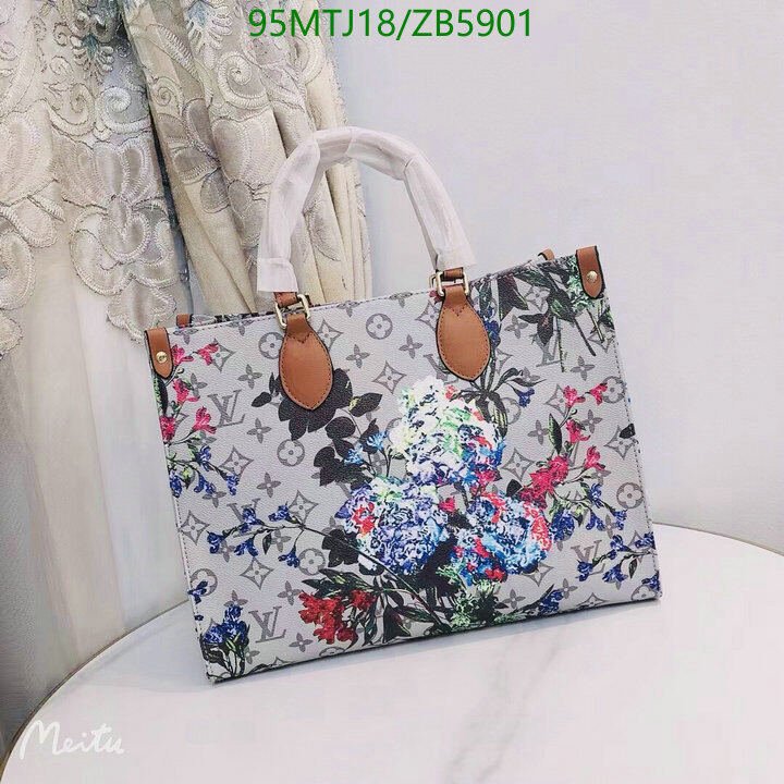 LV Bags-(4A)-Handbag Collection-,Code: ZB5901,$ 124USD