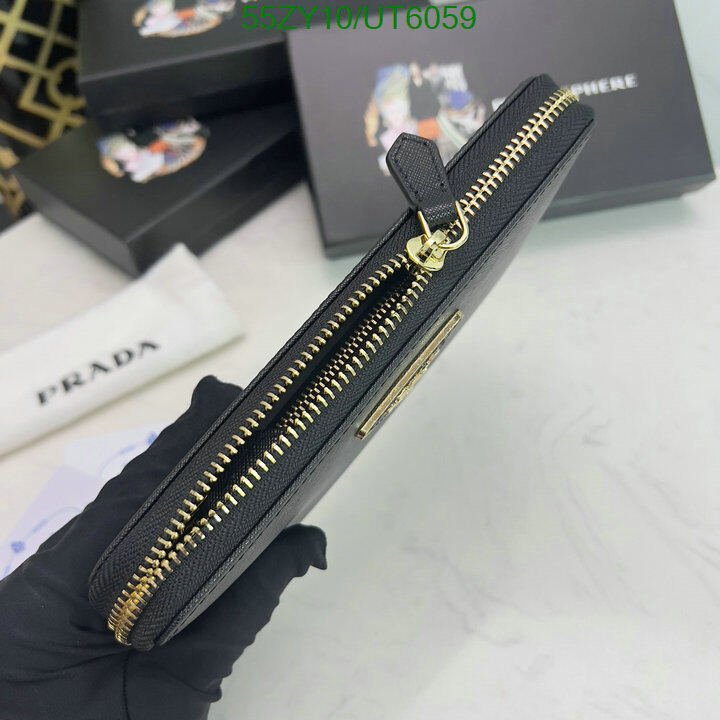 Prada Bag-(4A)-Wallet- Code: UT6059 $ 72USD