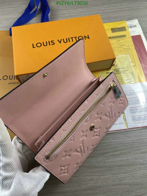 LV Bags-(4A)-Wallet-,Code: LT9058,$ 59USD