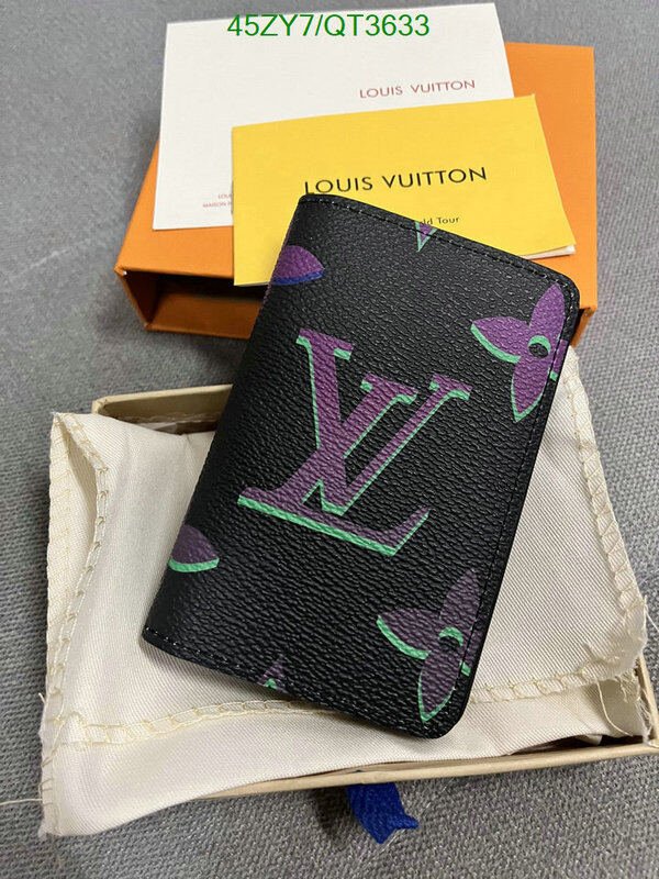 LV Bag-(4A)-Wallet- Code: QT3633 $ 59USD