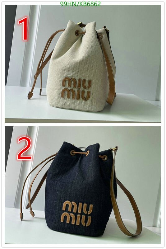Miu Miu Bag-(4A)-Bucket bag- Code: KB6862