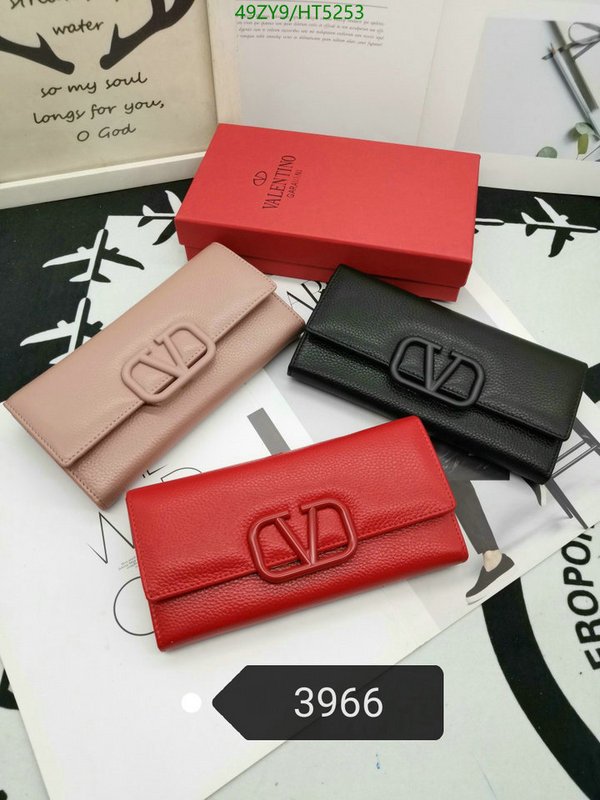 Valentino Bag-(4A)-Wallet-,Code: HT5253,$ 64USD