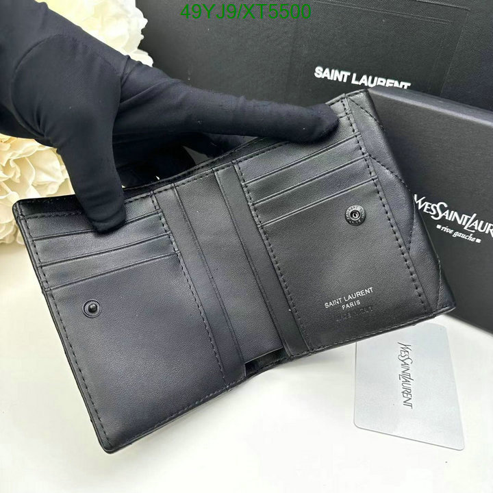 YSL Bag-(4A)-Wallet-,Code: XT5500,$ 64USD