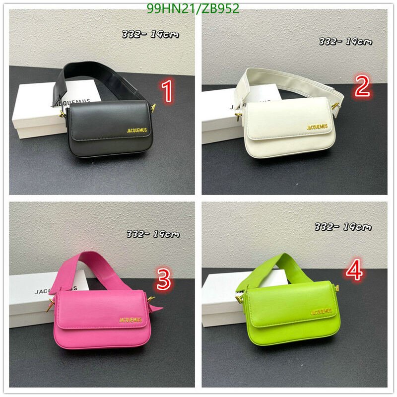 Jacquemus Bag-(4A)-Diagonal-,Code: ZB952,$ 129USD