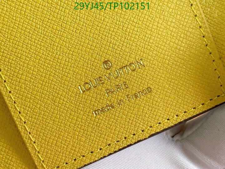 LV Bags-(4A)-Wallet-,Code: TP102151,$ 38USD