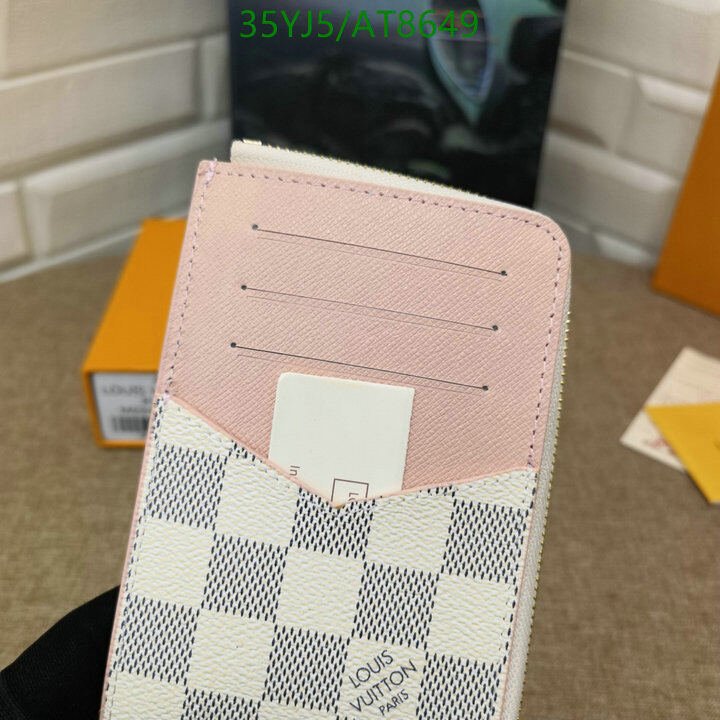 LV Bag-(4A)-Wallet- Code: AT8649 $ 46USD
