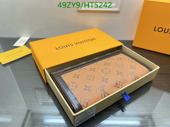 LV Bags-(4A)-Wallet-,Code: HT5242,$ 64USD