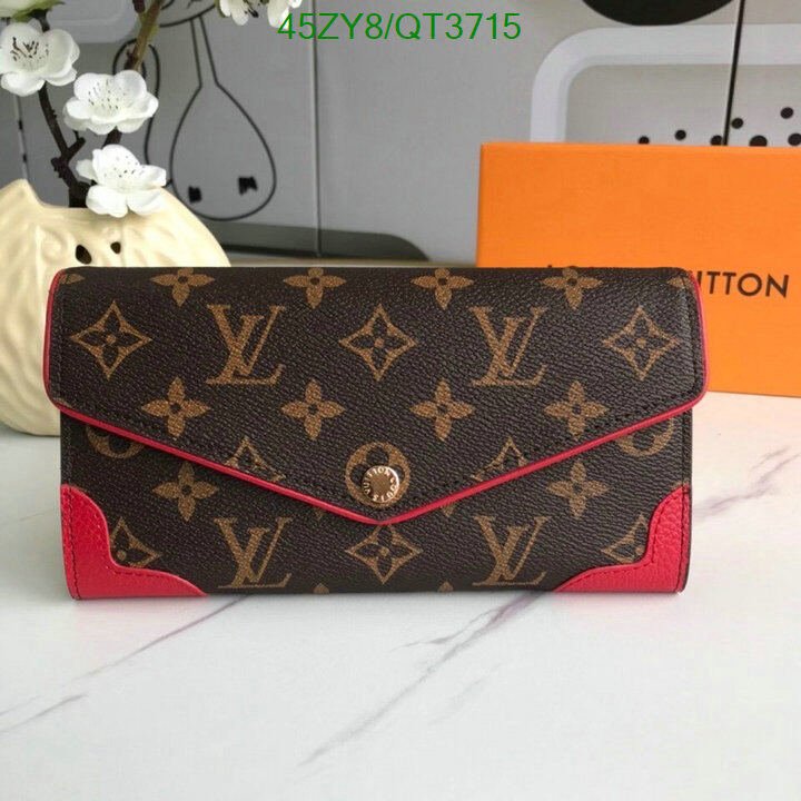 LV Bag-(4A)-Wallet- Code: QT3715 $ 59USD