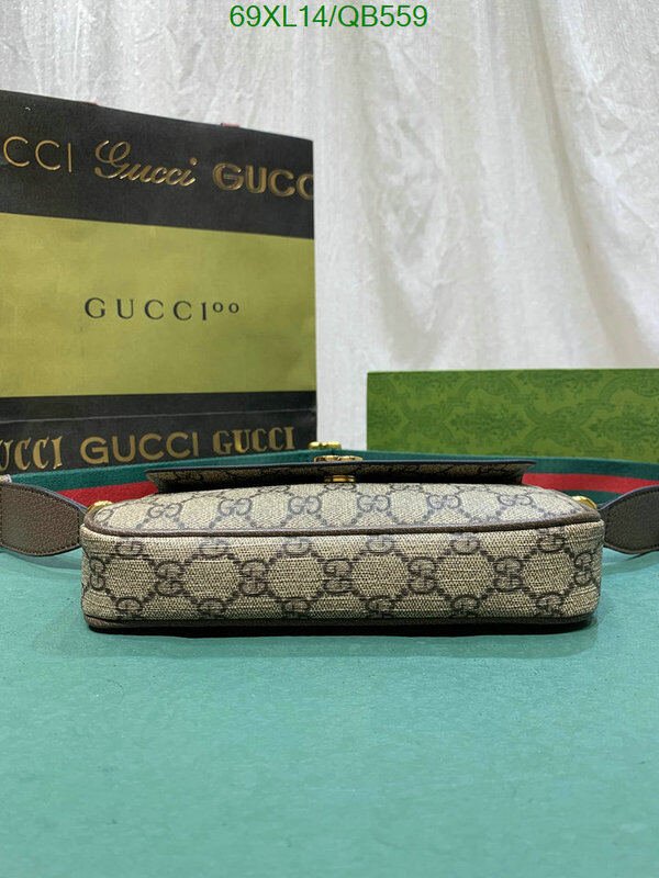 Gucci Bag-(4A)-Diagonal- Code: QB559 $ 90USD