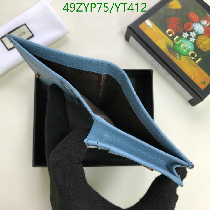 Gucci Bag-(4A)-Wallet-,Code: YT412,$ 64USD