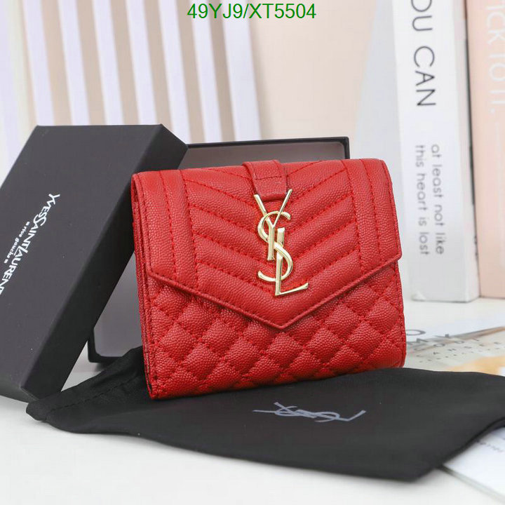 YSL Bag-(4A)-Wallet- Code: XT5504 $ 64USD