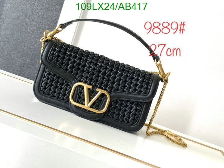 Valentino Bag-(4A)-LOC-V Logo Code: AB417 $ 142USD