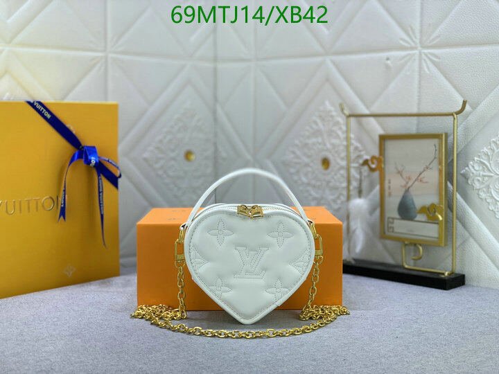LV Bags-(4A)-Pochette MTis Bag-Twist-,Code: XB42,$ 90USD