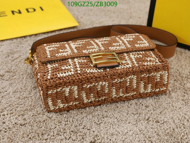 Fendi Bag-(4A)-Baguette-,Code: ZB3009,$ 142USD