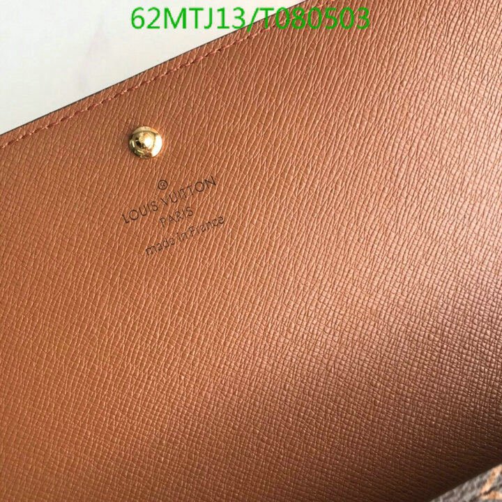 LV Bags-(4A)-Wallet-,Code: T080503,$ 81USD