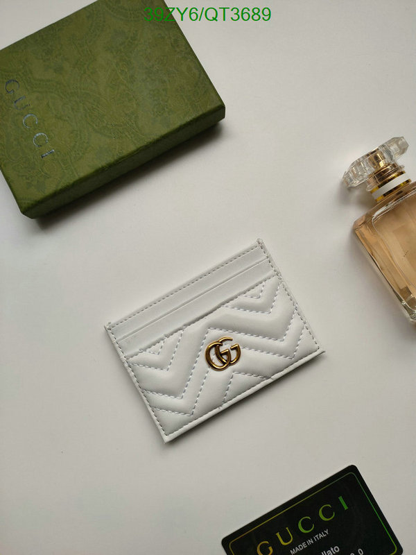 Gucci Bag-(4A)-Wallet- Code: QT3689 $ 51USD
