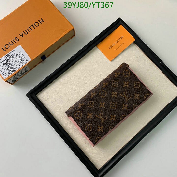 LV Bags-(4A)-Wallet-,Code: YT367,$ 51USD