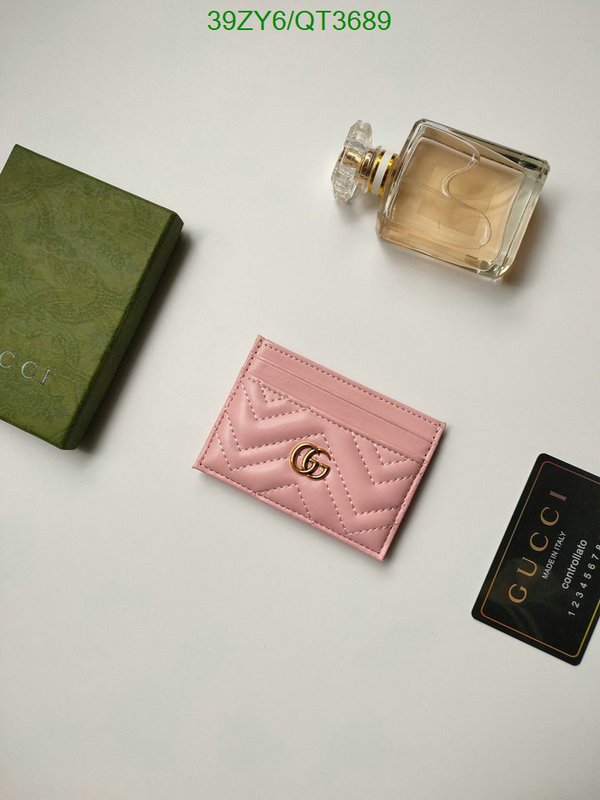 Gucci Bag-(4A)-Wallet- Code: QT3689 $ 51USD
