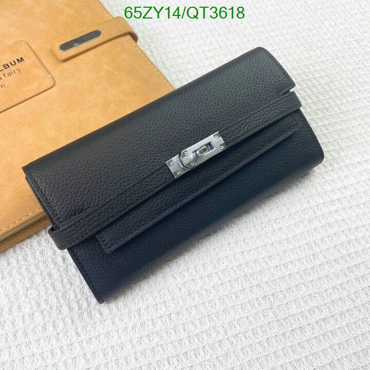 Hermes Bag-(4A)-Wallet- Code: QT3618 $ 85USD