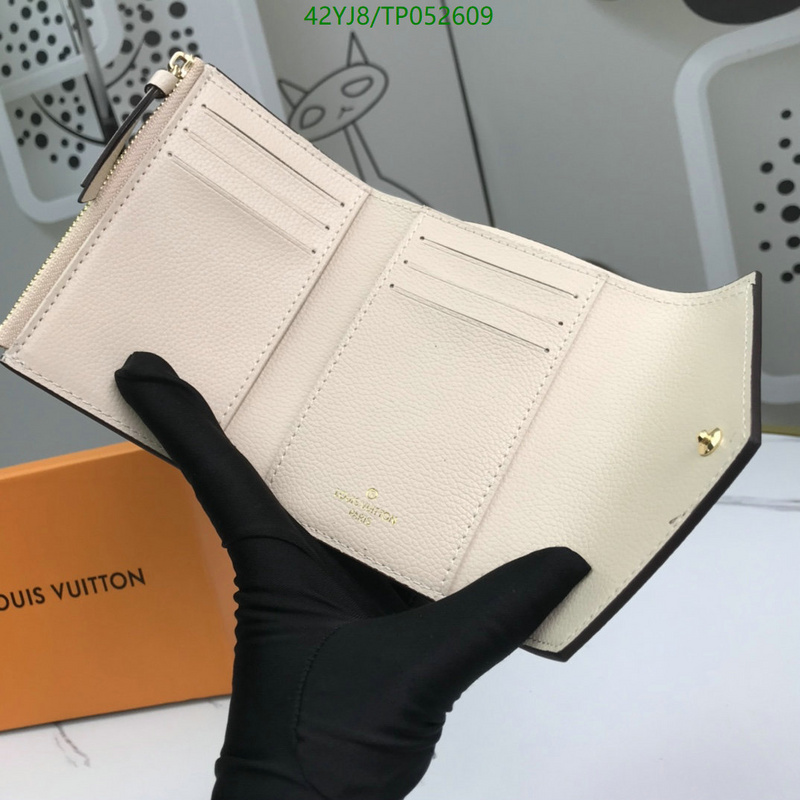 LV Bags-(4A)-Wallet-,Code: TP052609,$ 55USD
