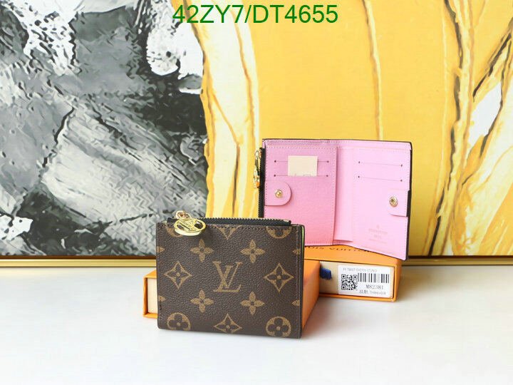 LV Bag-(4A)-Wallet- Code: DT4655 $ 55USD