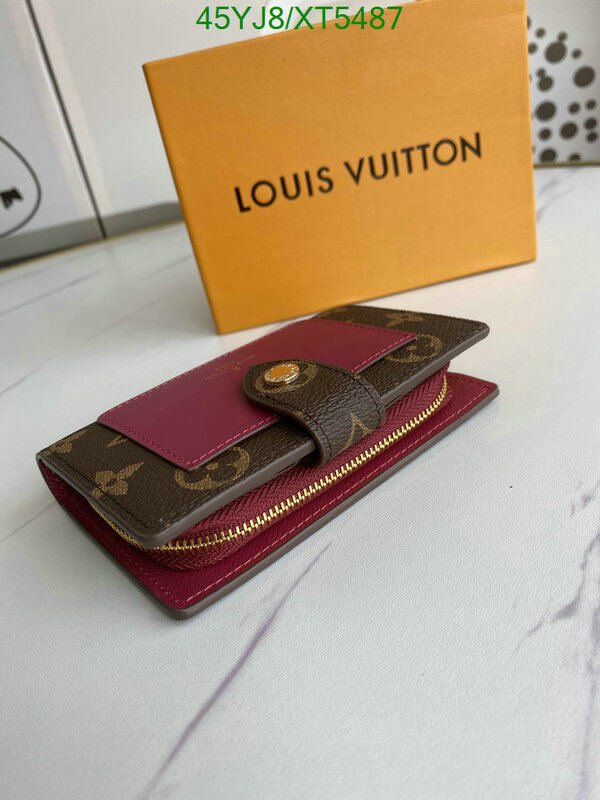 LV Bags-(4A)-Wallet-,Code: XT5487,$ 59USD