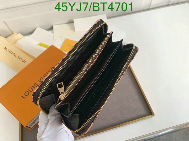 LV Bag-(4A)-Wallet- Code: BT4701 $ 59USD