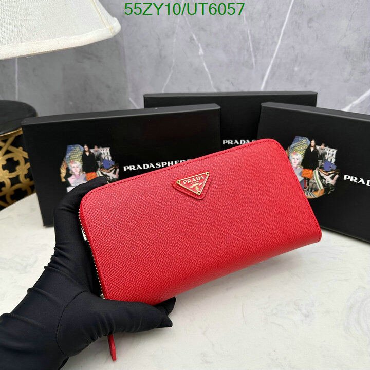 Prada Bag-(4A)-Wallet- Code: UT6057 $ 72USD