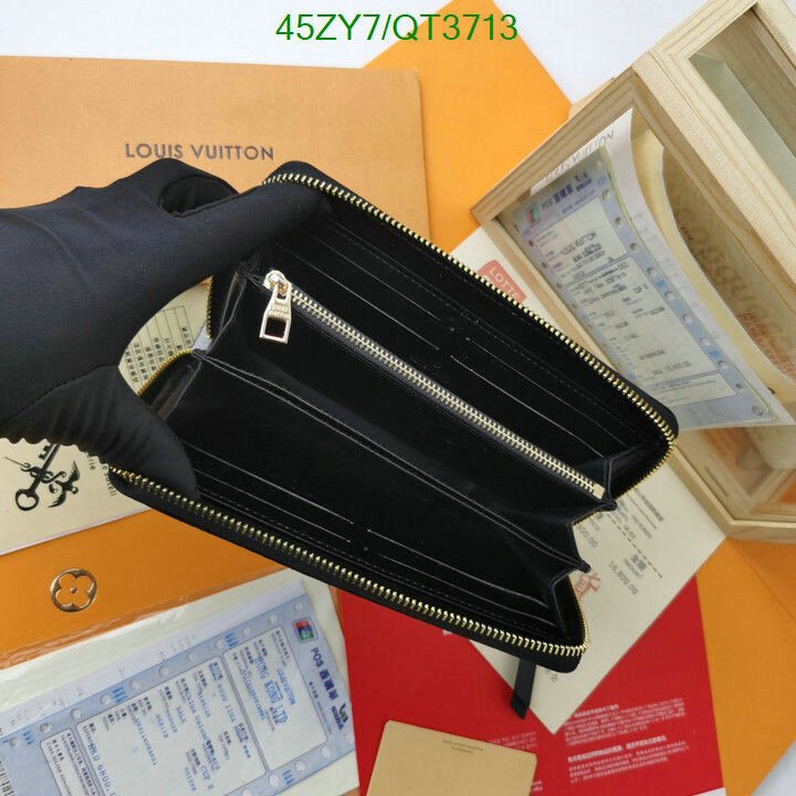 LV Bag-(4A)-Wallet- Code: QT3713 $ 59USD