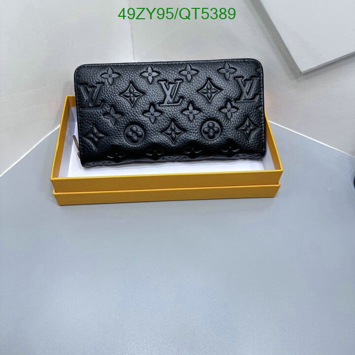 LV Bag-(4A)-Wallet- Code: QT5389 $ 64USD