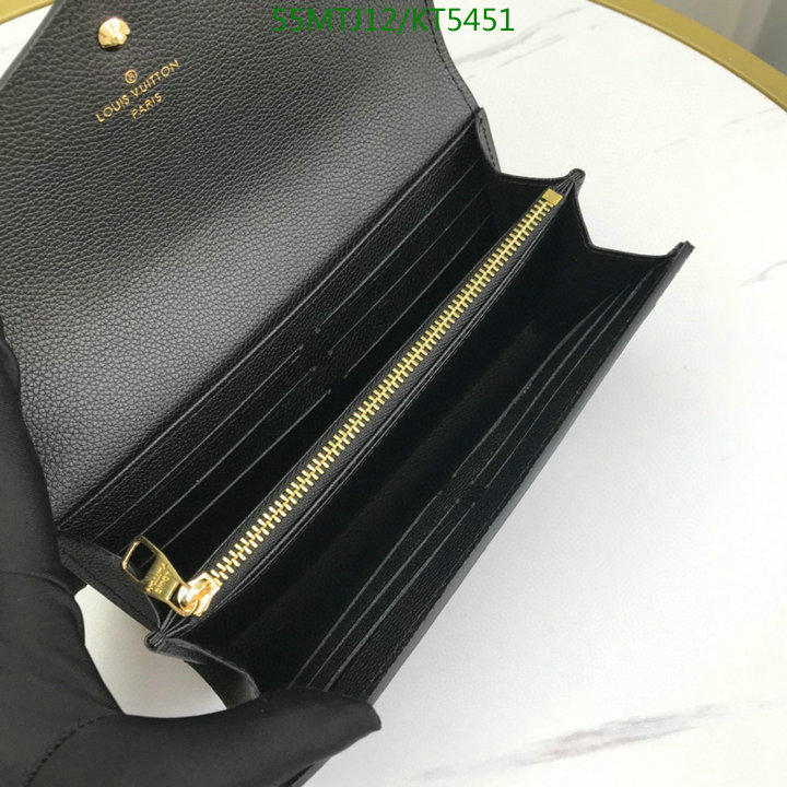 LV Bags-(4A)-Wallet-,Code: KT5451,$ 72USD