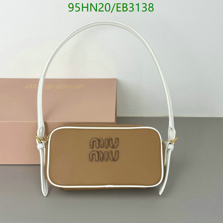 Miu Miu Bag-(4A)-Handbag- Code: EB3138 $ 124USD