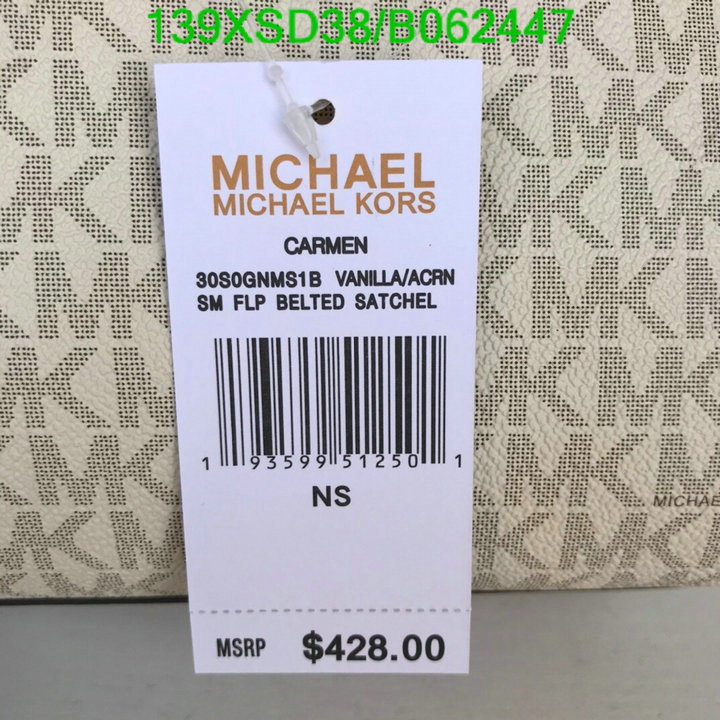 Michael Kors Bag-(4A)-Handbag-,Code: B062447,$ 181USD