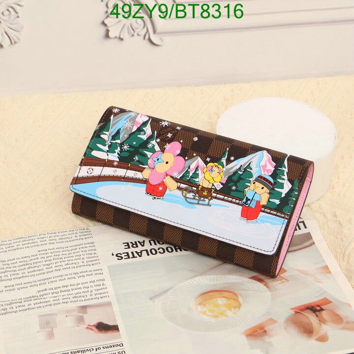 LV Bag-(4A)-Wallet- Code: BT8316 $ 64USD