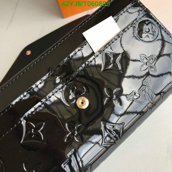 LV Bags-(4A)-Wallet-,Code: T060805,$ 55USD