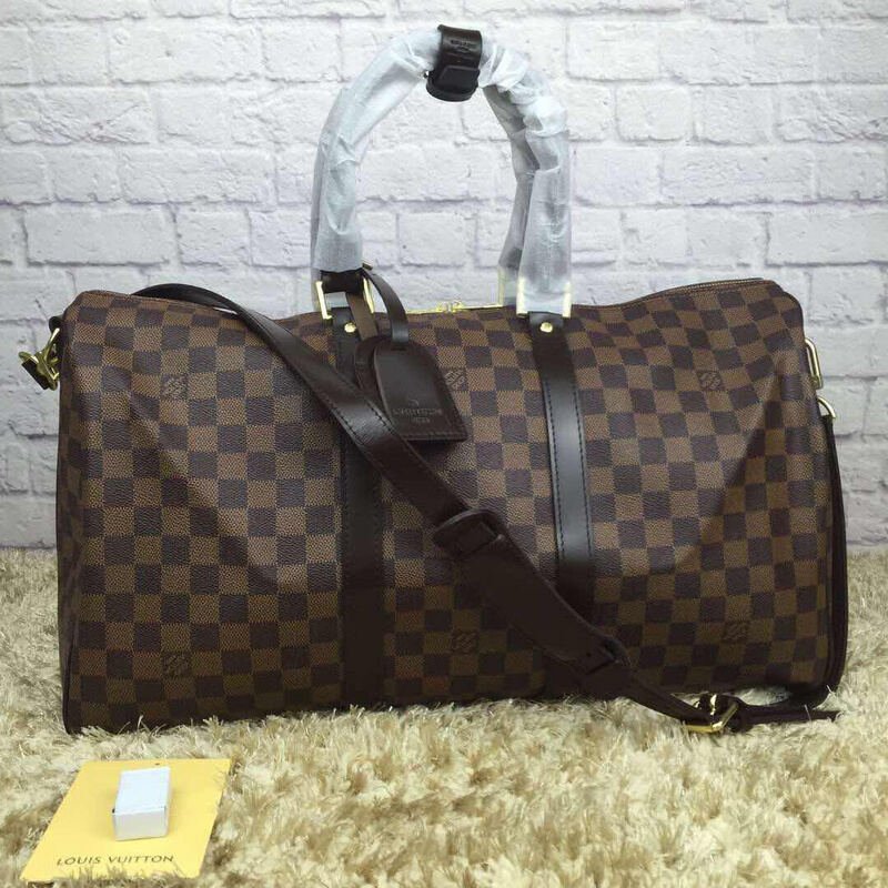 LV Bags-(4A)-Keepall BandouliRe 45-50-,Code：LB012002,$ 129USD