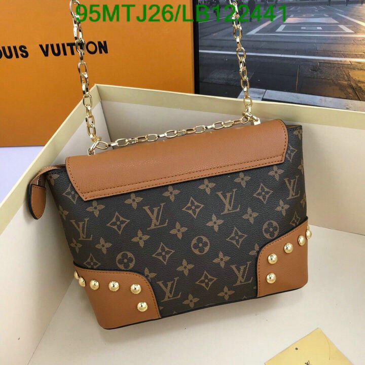 LV Bags-(4A)-Pochette MTis Bag-Twist-,Code: LB122441,$ 124USD