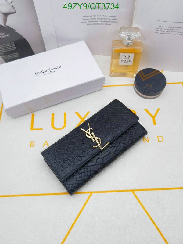 YSL Bag-(4A)-Wallet- Code: QT3734 $ 64USD