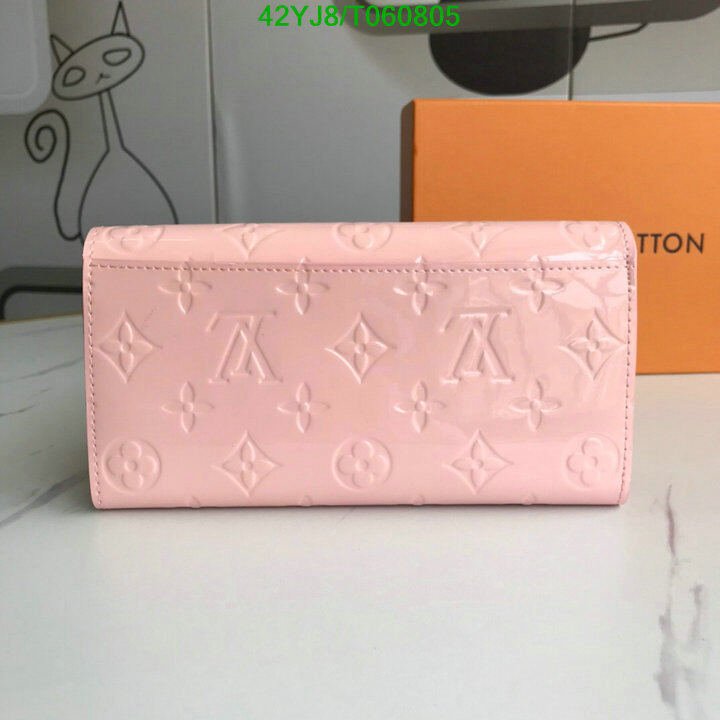 LV Bags-(4A)-Wallet-,Code: T060805,$ 55USD