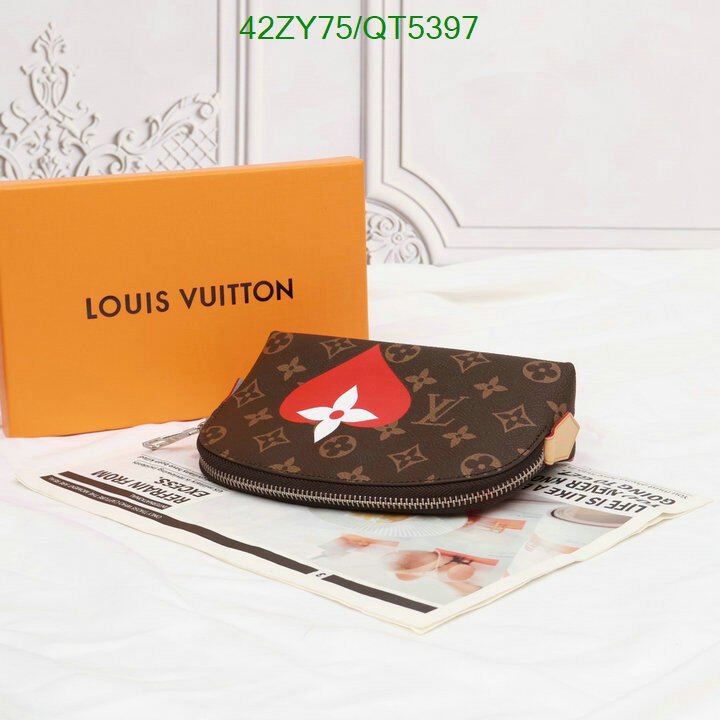 LV Bag-(4A)-Wallet- Code: QT5397 $ 55USD