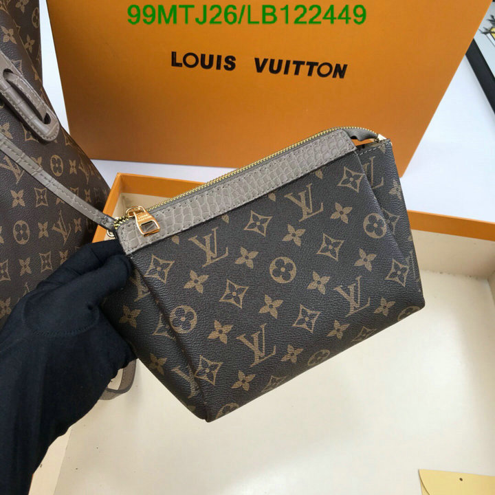 LV Bags-(4A)-Handbag Collection-,Code: LB122449,$ 129USD