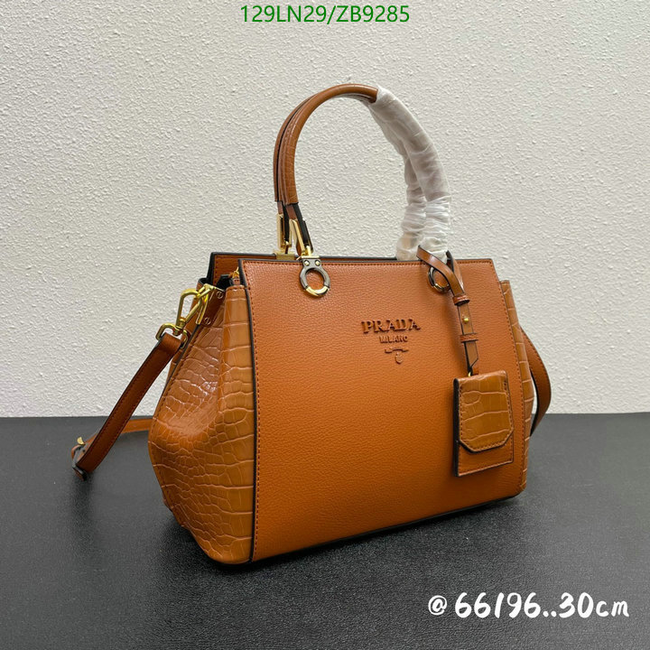 Prada Bag-(4A)-Handbag-,Code: ZB9285,$ 168USD