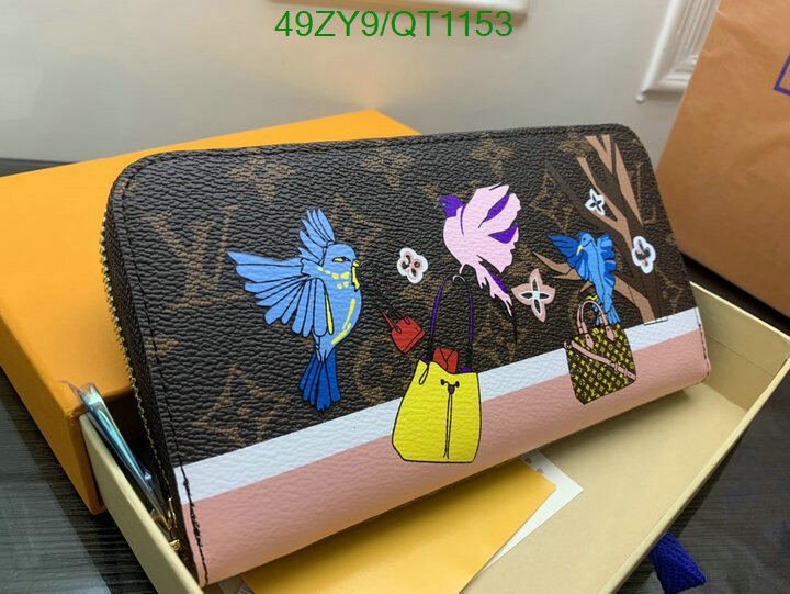 LV Bag-(4A)-Wallet- Code: QT1153 $ 64USD